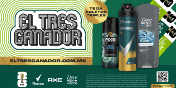 Rexona, AXE y Dove regalan 184 pases triples para partidos de la Copa Mundial de la FIFA 2026™