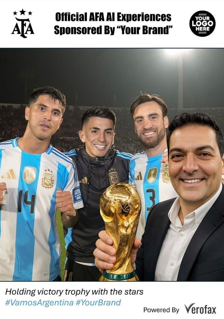 Asociación del Fútbol Argentino (AFA) se asocia con Verofax para ofrecer experiencias de IA a los aficionados
