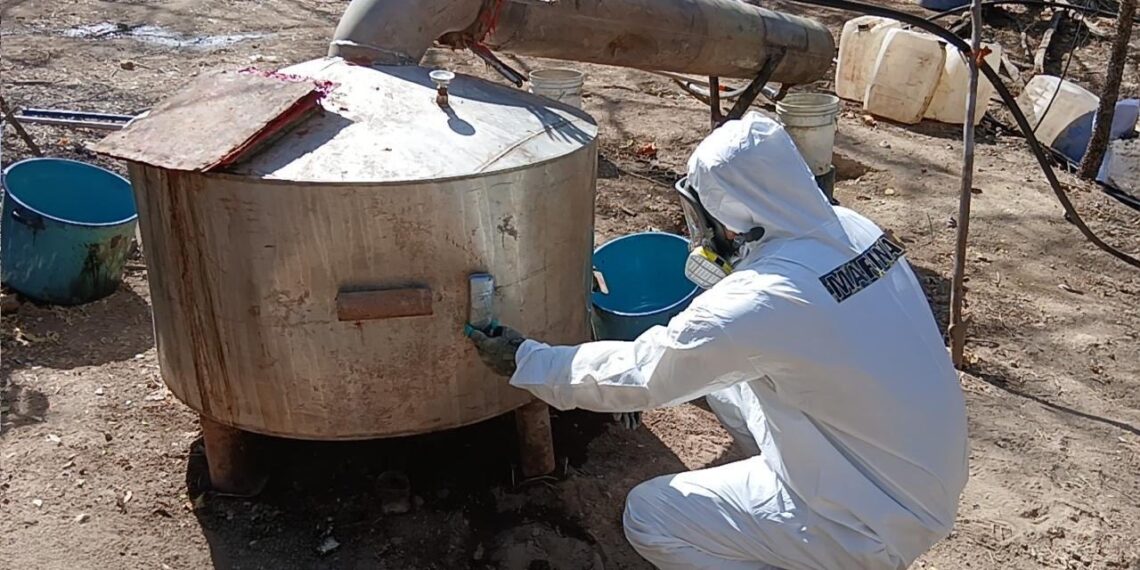 Desmantelan narcolaboratorios en Michoacán, Durango y Sinaloa: García Harfuch