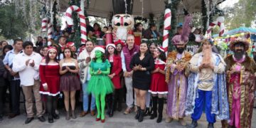 Celebra Pepe Chedraui convivencia navideña con posada en Totimehuacan
