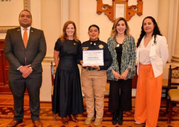 Reconoce Gobierno de la Ciudad a agentes de cambio por su labor en favor de la igualdad sustantiva en Puebla