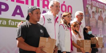 Pepe Chedraui y MariElise Budib garantizan seguridad alimentaria a las familias de la capital
