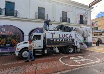 Mejora Toluca la recolección de basura con la adopción de tecnología y nueva reingeniería: Ricardo Moreno