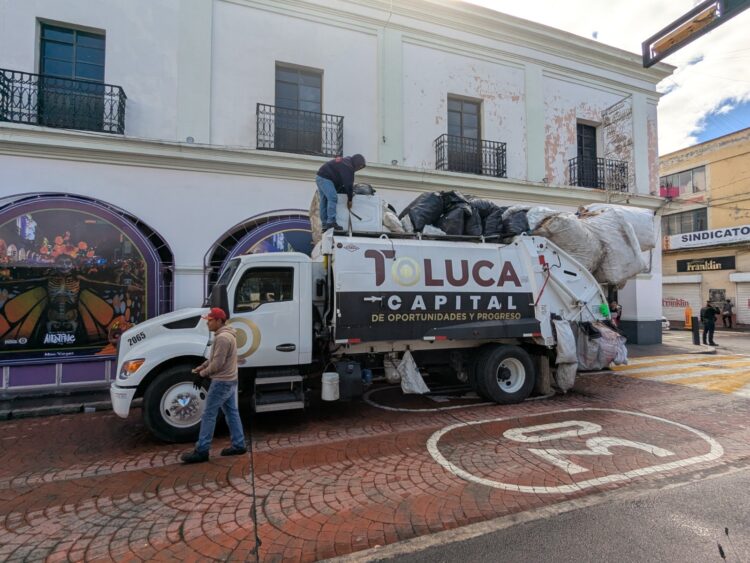 Mejora Toluca la recolección de basura con la adopción de tecnología y nueva reingeniería: Ricardo Moreno