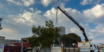 Beneficia Ricardo Moreno a cerca de 50 mil personas con la instalación de más luminarias en San Buenaventura