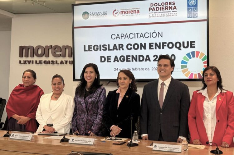Fortalecer el trabajo legislativo con enfoque de desarrollo sostenible, clave para consolidar la transformación: Dolores Padierna