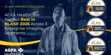 AGFA HealthCare, reconocida como Best in KLAS 2026 en tres segmentos de Enterprise Imaging en Estados Unidos