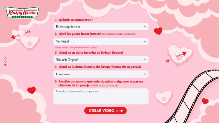 Nuestro dulce flechazo’ entra en su recta final tras consolidarse como una de las campañas más exitosas de Krispy Kreme México