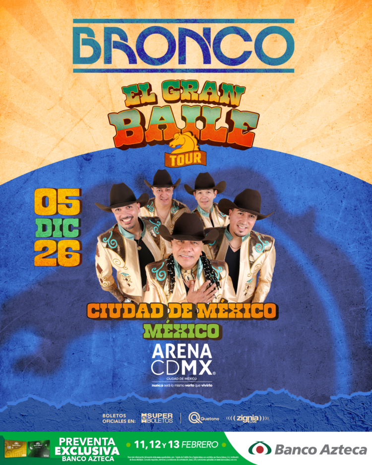 El Gran Baile de BRONCO en la Arena CDMX