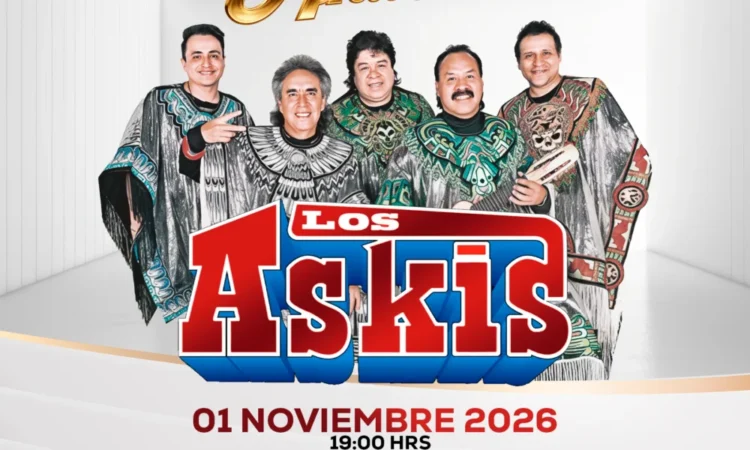 La cumbia andina de LOS ASKIS llega a la Arena CDMX el 01 de noviembre