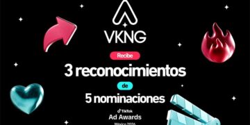VKNG Group obtiene tres reconocimientos en los TikTok Ad Awards 2026