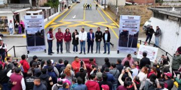 Transforma Ricardo Moreno calle principal de San Pablo Autopan