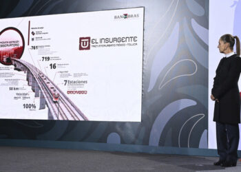 Sheinbaum inaugura tramo Santa Fe-Observatorio del Tren “El Insurgente”; se conecta Toluca con la Ciudad de México