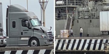 Embarcan en Veracruz ayuda humanitaria para enviar a Cuba