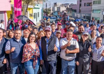Mejora Ricardo Moreno movilidad y seguridad de calle 18 de Marzo