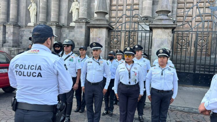Despliega Toluca 400 elementos por peregrinación al Tepeyac