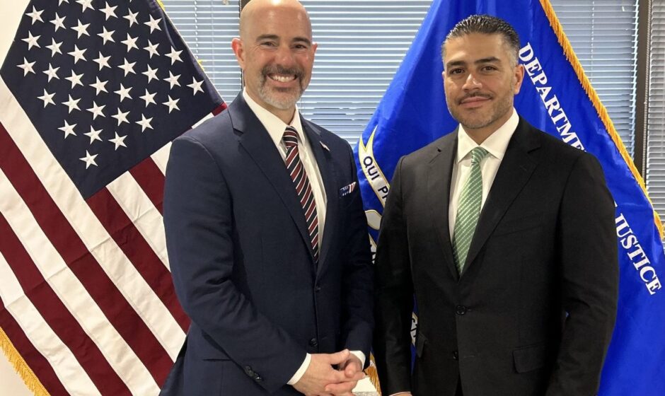 Harfuch y el director de la DEA se reúnen en Washington para hablar de cooperación contra el narcotráfico