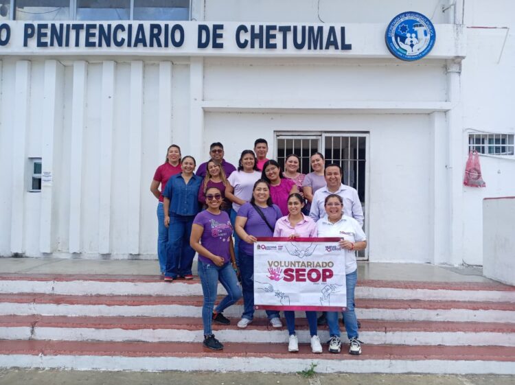 Impulsa SEOP acciones solidarias en favor de mujeres en reclusión en Chetumal