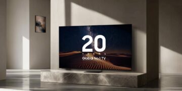 Samsung Electronics cumple 20 años consecutivos como la marca de televisores número 1 del mundo