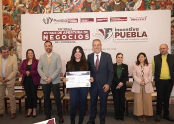 Entrega Pepe Chedraui Avisos de Apertura para impulsar nuevos negocios en Puebla
