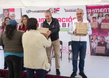 Entrega Pepe Chedraui más de 9 mil despensas en la Laguna de Chapulco