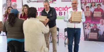 Entrega Pepe Chedraui más de 9 mil despensas en la Laguna de Chapulco