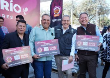 Impulsa Pepe Chedraui estrategia integral de bacheo en juntas auxiliares de la capital
