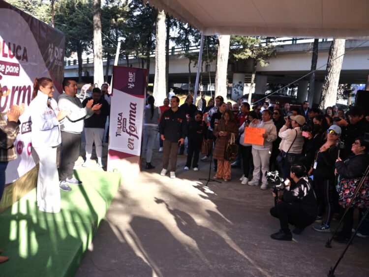 En marcha “Toluca se Pone en Forma” para fortalecer salud física de la población: Rocío Pegueros