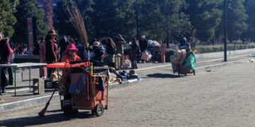 Despliega Ricardo Moreno operativo especial de limpieza por peregrinación a la Basílica