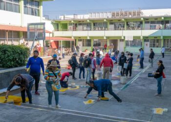 Con trabajo en equipo, Yo Pongo Guapa a Toluca renueva espacios públicos