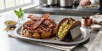 Waffles, tacos y chocolate: la nueva tentación viral