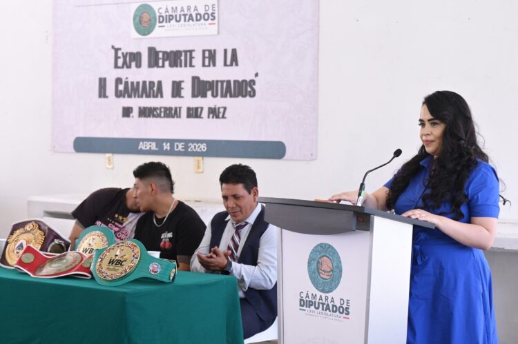 Reconoce Montserrat Ruiz talento, disciplina y esfuerzo de personas deportistas y boxeadoras