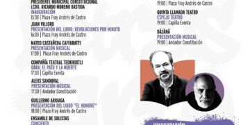 Engalanarán Juan Villoro y Guillermo Arriaga primer día de PrimaverArte Toluca