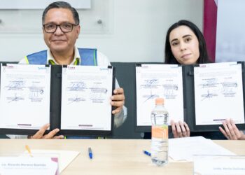 Sella Ricardo Moreno alianza con Danone para rehabilitar espacios públicos de Toluca