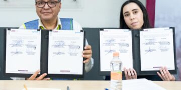Sella Ricardo Moreno alianza con Danone para rehabilitar espacios públicos de Toluca