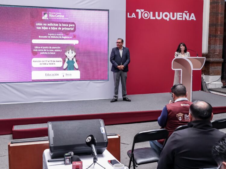 Llama Ricardo Moreno a padres de familia a inscribir a sus hijos en la Beca Rita Cetina