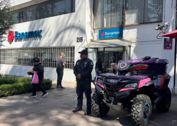 Activa Toluca filtros preventivos y patrullajes en inmediaciones de más de 80 bancos con Operativo “Barón Rojo”