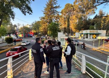 Supervisan programa Sendero Seguro en Paseo de San Buenaventura