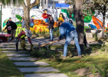 Con más de 1,300 jornadas de limpieza, Ricardo Moreno transforma los espacios públicos municipales