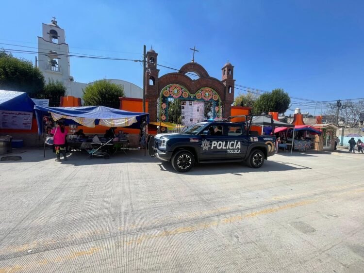 Desplegará Toluca mil 400 elementos de seguridad en operativo de Semana Santa