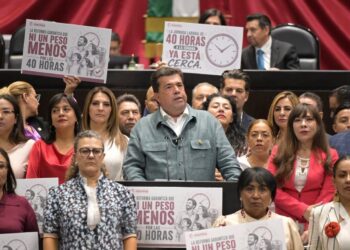 Avanza la jornada de 40 horas: Pedro Haces logra respaldo mayoritario en San Lázaro