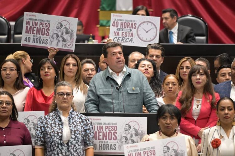 Avanza la jornada de 40 horas: Pedro Haces logra respaldo mayoritario en San Lázaro