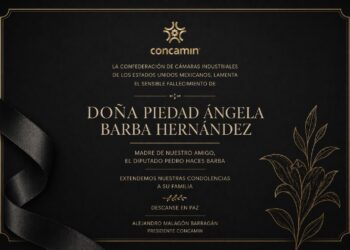 Descanse en paz doña Piedad Barba Hernández, pilar entrañable en la vida de Pedro Haces