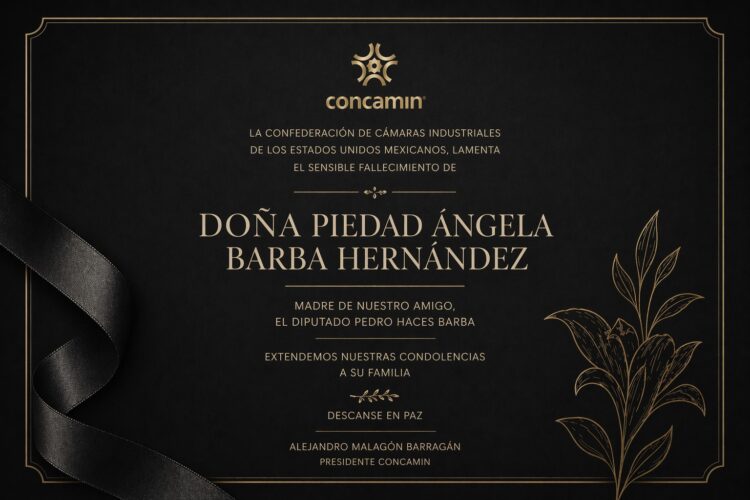 Descanse en paz doña Piedad Barba Hernández, pilar entrañable en la vida de Pedro Haces