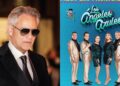 ⁠Los Ángeles Azules cantarán con Andrea Bocelli: Los invitados al concierto gratis en el Zócalo