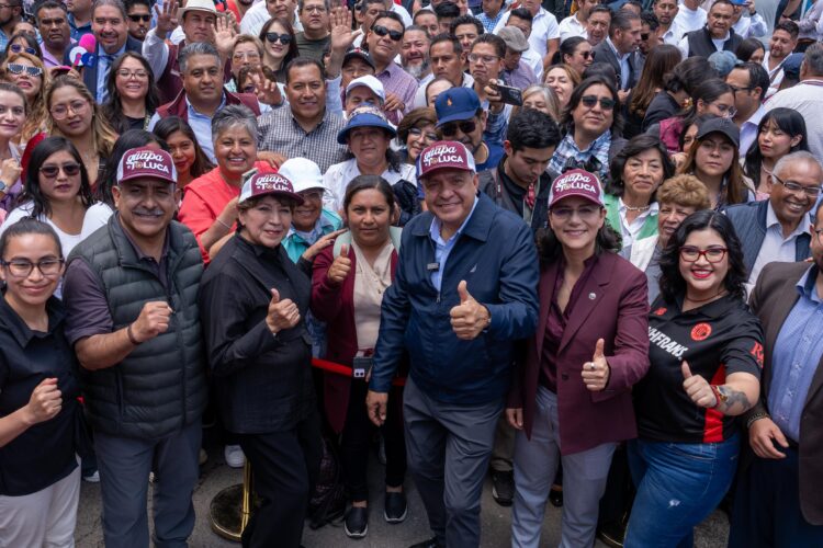 Inicia Toluca transformación profunda de calles con el Diablo Dragón de la Pavimentación
