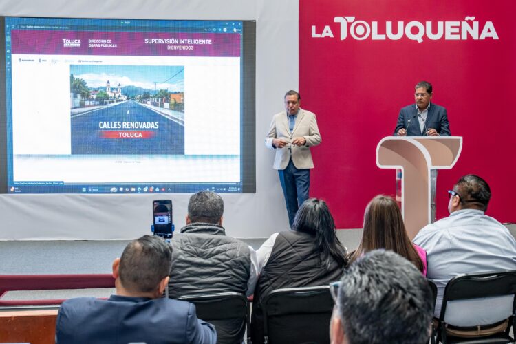Registra pavimentación del Paseo Lombardo Toledano avance del 50% y anuncian inicio en Gómez Farías