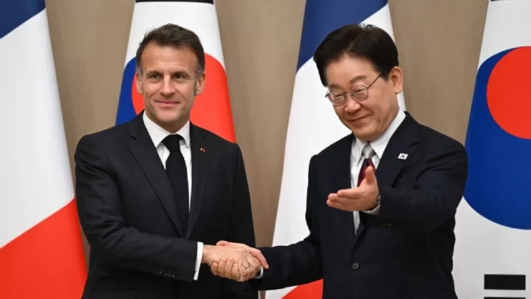 Francia y Corea del Sur afirman que trabajarán para reabrir el estrecho de Ormuz