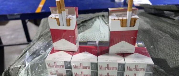 Incautan en el AICM casi 2 millones de cigarros asiáticos: un golpe de 9.5 mdp al contrabando