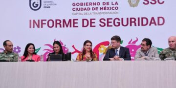 Reporta Clara Brugada descenso histórico en homicidios en CDMX